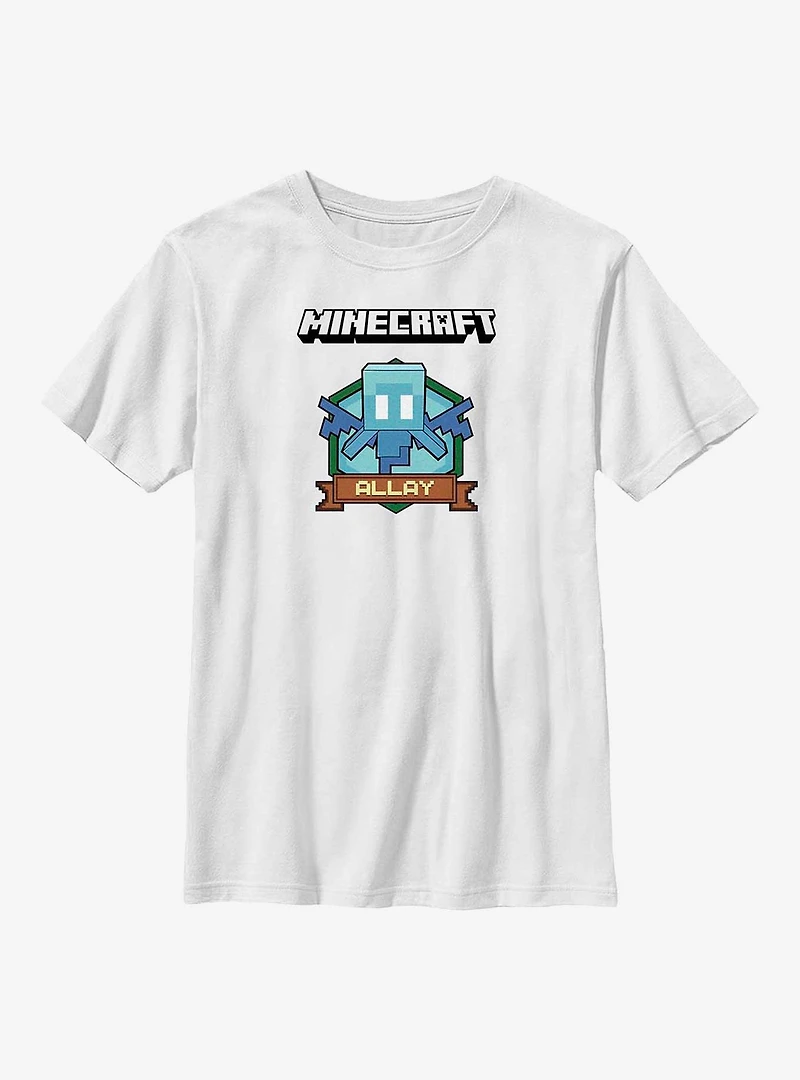 Minecraft Allay Badge Youth T-Shirt