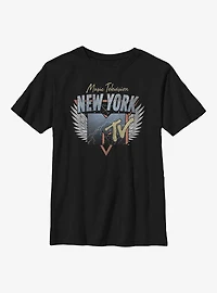 MTV Lightning Rockstar Logo Youth T-Shirt