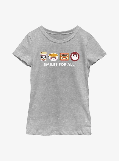 Maruchan Kawaii Icon Lineup Youth Girls T-Shirt