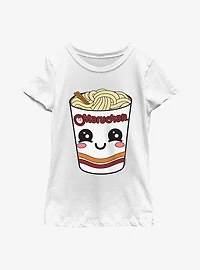 Maruchan Face Cup-8 Youth Girls T-Shirt