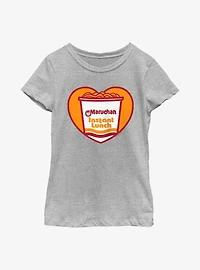 Maruchan Heart Youth Girls T-Shirt