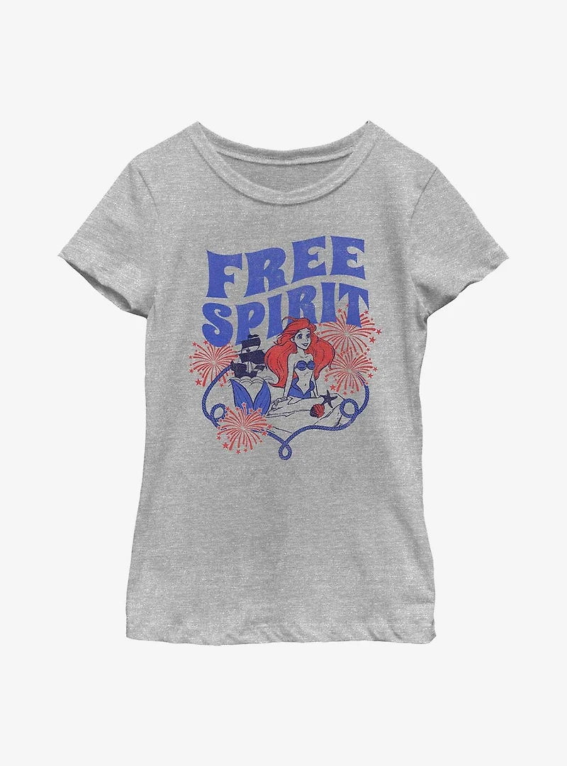 Disney The Little Mermaid Free Spirit Youth Girls T-Shirt