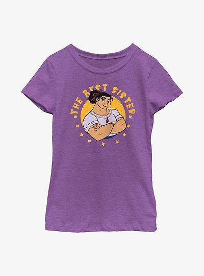 Disney Encanto Luisa Best Sister Youth Girls T-Shirt