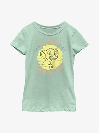 Disney The Lion King Has Arrived Youth Girls T-Shirt