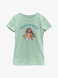 Disney Moana Proud To Be Me Youth Girls T-Shirt