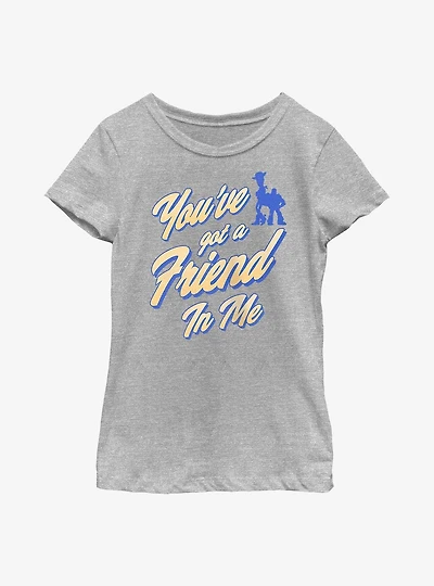 Disney Pixar Toy Story You've Got A Friend Me Youth Girls T-Shirt