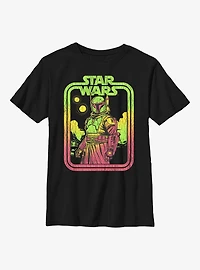 Star Wars The Book Of Boba Fett Retro Youth T-Shirt