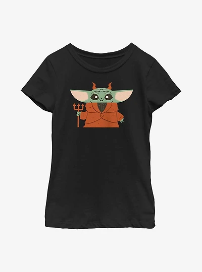Star Wars The Mandalorian Devil Child Youth Girls T-Shirt