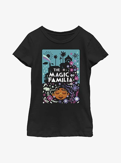 Disney Encanto Magic of Familia Poster Youth Girls T-Shirt