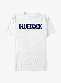 Blue Lock Glitch Logo T-Shirt