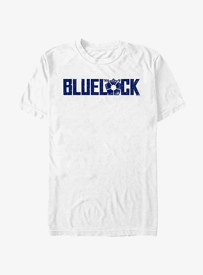 Blue Lock Glitch Logo T-Shirt