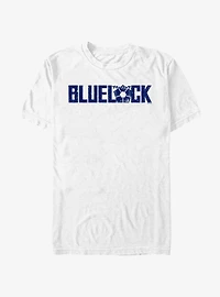Blue Lock Glitch Logo T-Shirt