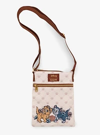 Loungefly Disney Cats Diamond Passport Crossbody Bag