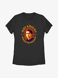 Disney Ahsoka Jedi Knight Anakin Skywalker Womens T-Shirt BoxLunch Web Exclusive