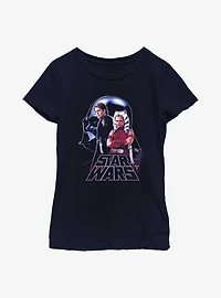Disney Ahsoka Anakin Skywalker and Young Youth Girls T-Shirt