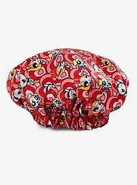 The Powerpuff Girls Heart Allover Print Hair Bonnet
