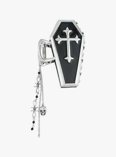 Social Collision® Coffin Chain Drops Claw Hair Clip