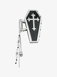 Social Collision® Coffin Chain Drops Claw Hair Clip
