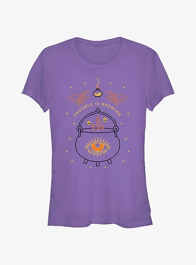 Disney Hocus Pocus Trouble Is Brewing Girls T-Shirt