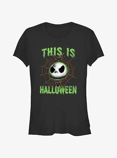 Disney The Nightmare Before Christmas Jack Skellington This Is Halloween Girls T-Shirt