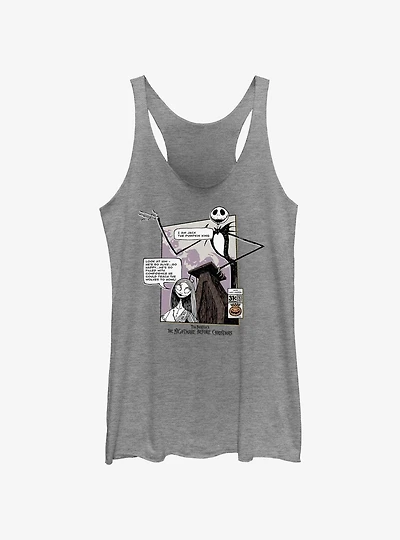 Disney The Nightmare Before Christmas Jack & Sally Look At Him The Pumpkin King Girls Tank Top