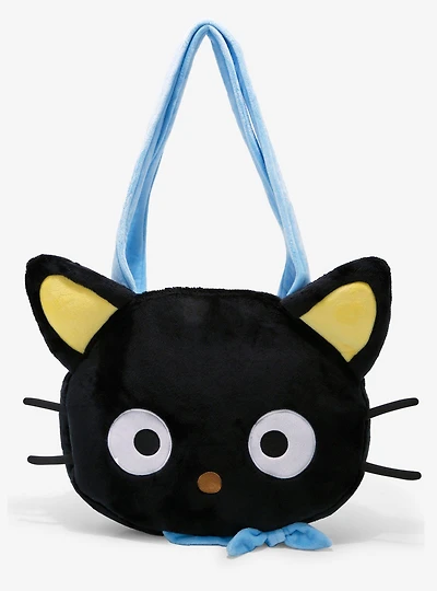 Chococat Face Plush Tote Bag