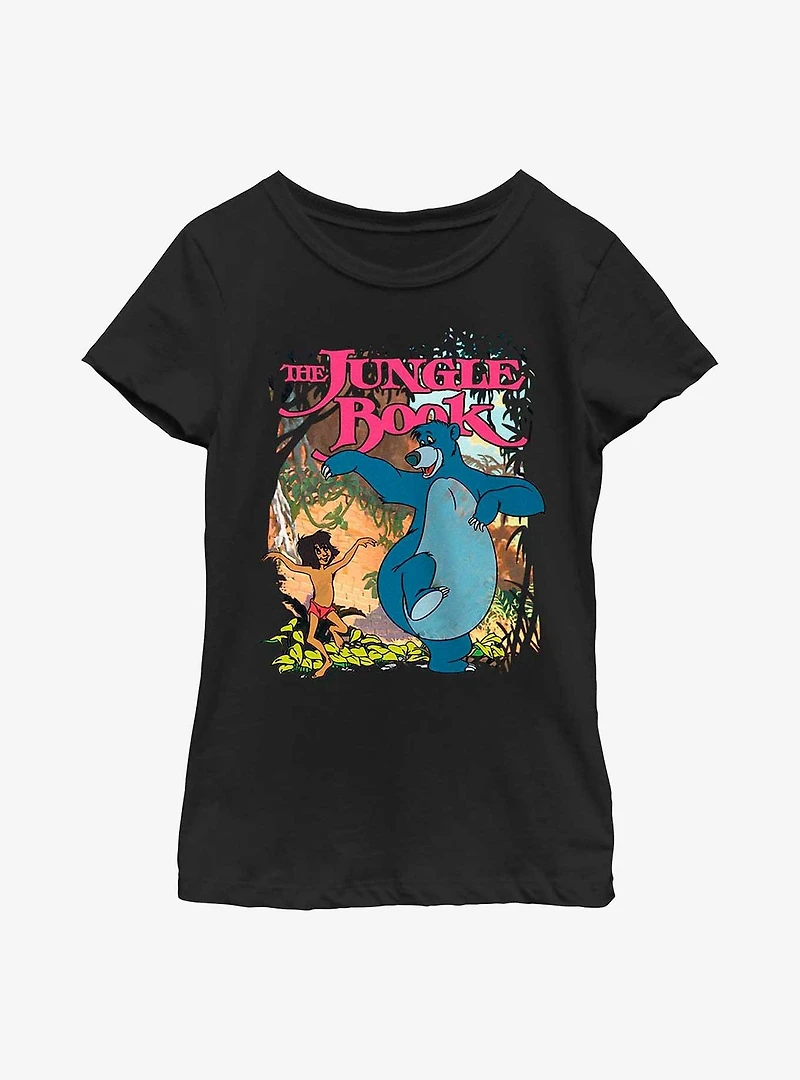 Disney The Jungle Book Friends Dance Youth Girls T-Shirt