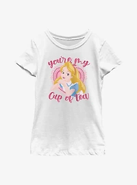 Disney Alice Wonderland Vintage Heart Youth Girls T-Shirt