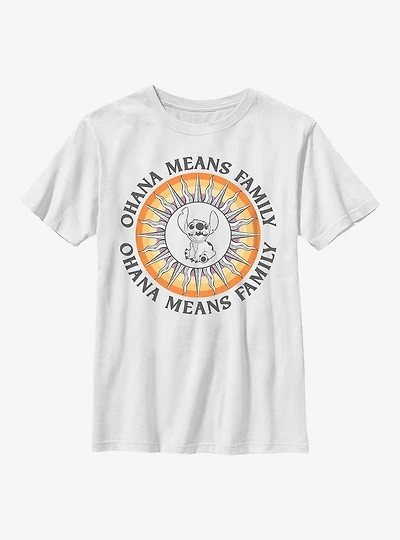 Disney Lilo & Stitch Ohana Sun Youth T-Shirt