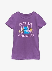 Disney Lilo & Stitch It's My Birthday Youth Girls T-Shirt