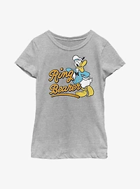 Disney Donald Duck Ring Bearer Youth Girls T-Shirt