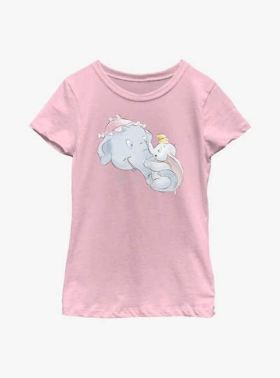 Disney Dumbo Mommy's Peanut Youth Girls T-Shirt