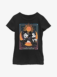 Disney Mickey Mouse The Future Looks Bright Astrology Youth Girls T-Shirt