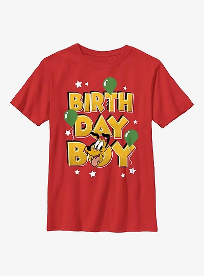 Disney Pluto Birthday Boy Youth T-Shirt