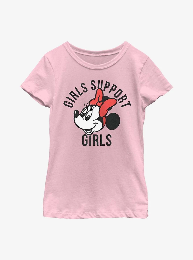 Disney Minnie Mouse Girls Support Youth T-Shirt