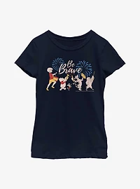 Disney Winnie The Pooh Be Brave Youth Girls T-Shirt