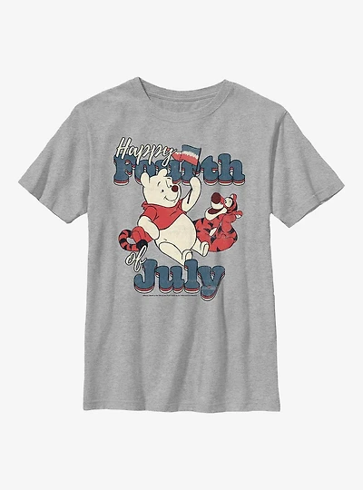 Disney Winnie The Pooh Happy Fourth Of July Youth T-Shirt