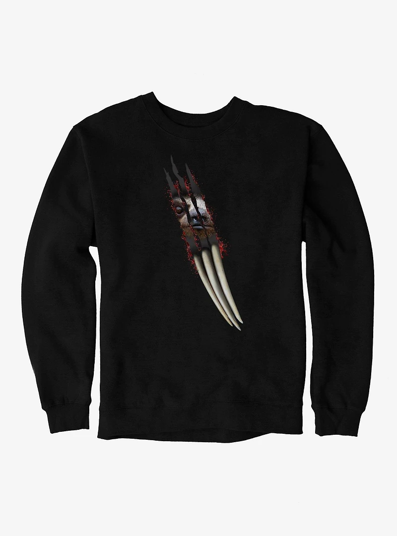 Scary Sloth Claws Sweatshirt