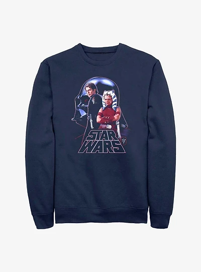 Disney Ahsoka Anakin Skywalker and Young Ahsoka Sweatshirt