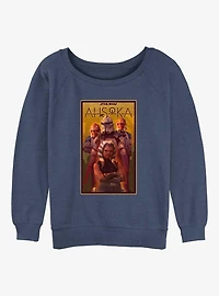 Disney Ahsoka and 332nd Company Clone Troopers Girls Slouchy Sweatshirt