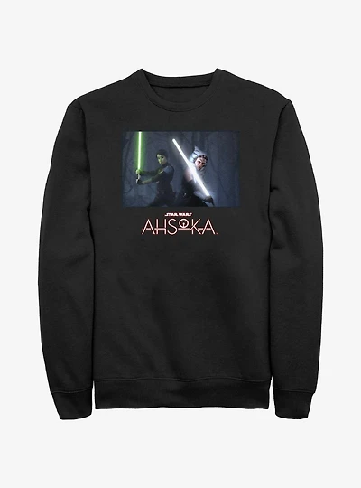 Disney Ahsoka Sabine and Ahsoka Lightsaber Stance Sweatshirt