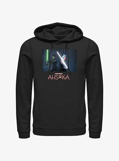 Disney Ahsoka Sabine and Ahsoka Lightsaber Stance Hoodie