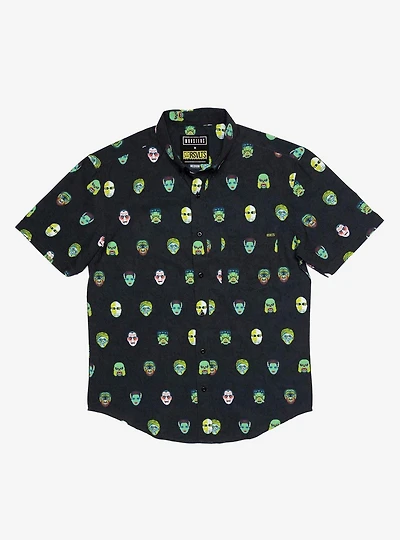 RSVLTS Universal Monsters "Fright Club" Button-Up Shirt