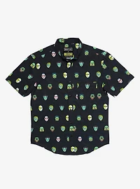 RSVLTS Universal Monsters "Fright Club" Button-Up Shirt