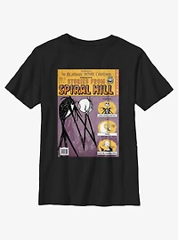 Disney The Nightmare Before Christmas Jack Stories From Spiral Hill Youth T-Shirt