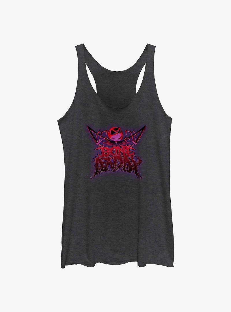Disney The Nightmare Before Christmas Bone Daddy Jack Skellington Womens Tank Top