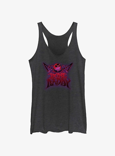 Disney The Nightmare Before Christmas Bone Daddy Jack Skellington Womens Tank Top