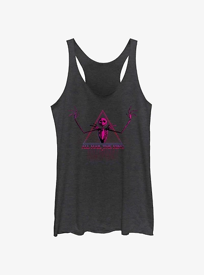Disney The Nightmare Before Christmas King Of Halloween Jack Skellington Womens Tank Top
