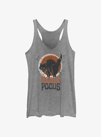 Disney Hocus Pocus Bunch of Black Cat Binx Womens Tank Top