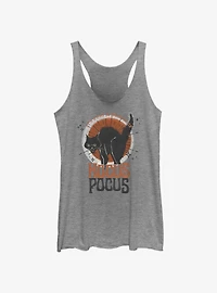 Disney Hocus Pocus Bunch of Black Cat Binx Womens Tank Top